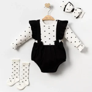 ENSEMBLE Mini Princesse Couleur NOIRE
