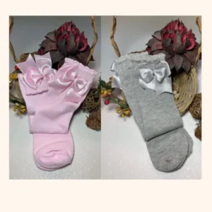 pack de 2 chaussettes COCOLE avec ruban