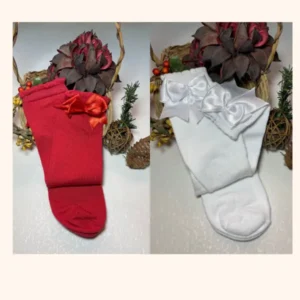 pack de 2 chaussettes COCOLE avec ruban