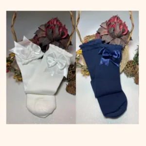 pack de 2 chaussettes COCOLE avec ruban