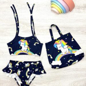 Maillot 3Pieces avec Motif